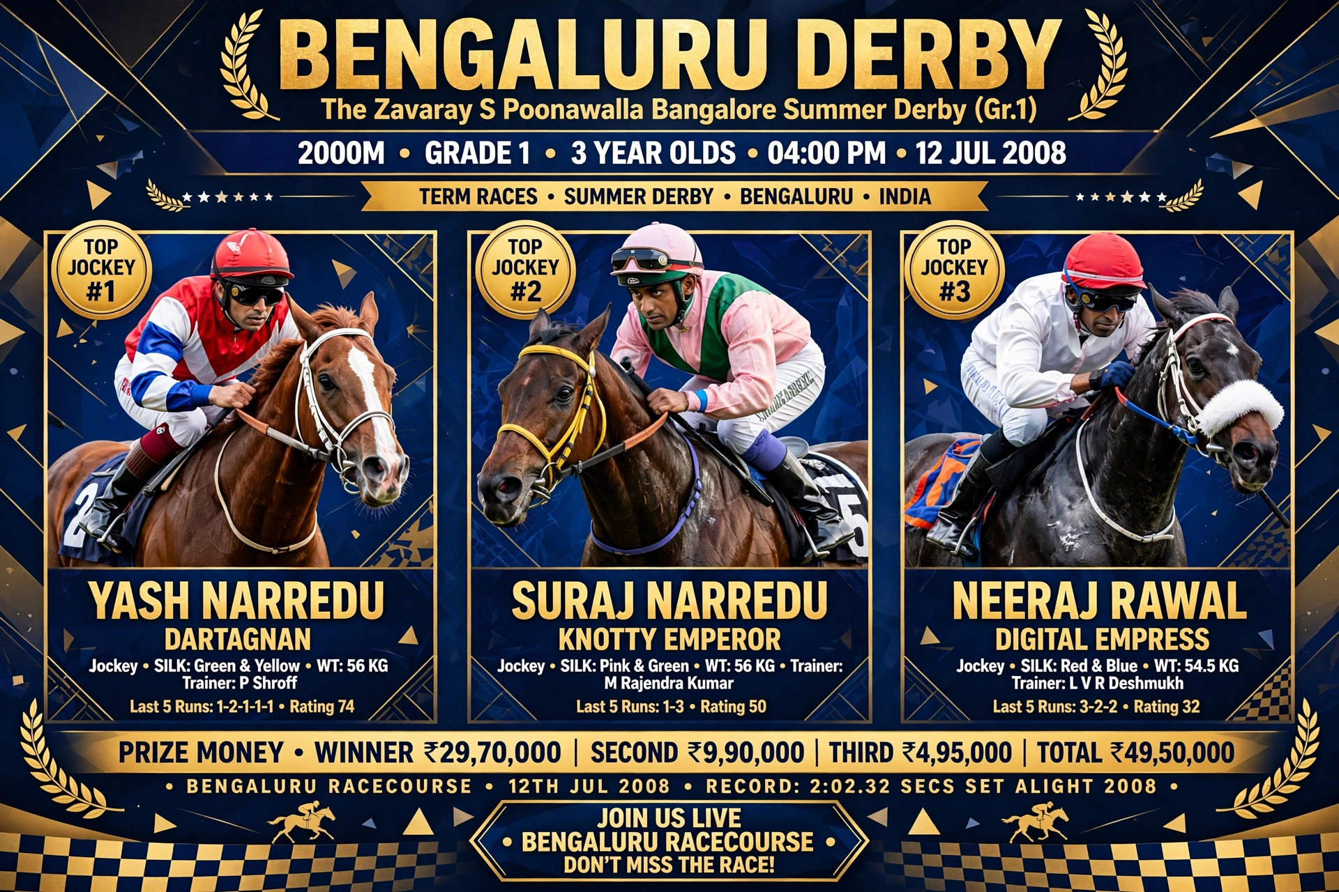 Today’s Live Racing Tips & Daily Selections